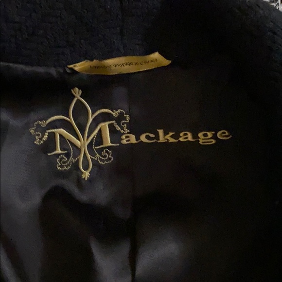 Mackage women’s wool coat w/leather belt &details - Picture 6 of 8